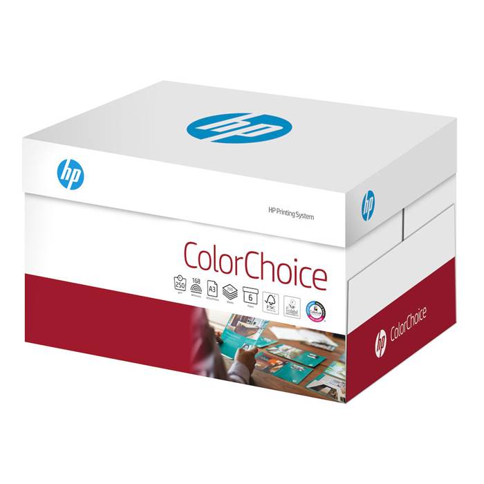 HP Kopieringspapper Color Choice A3 250g 125/fp