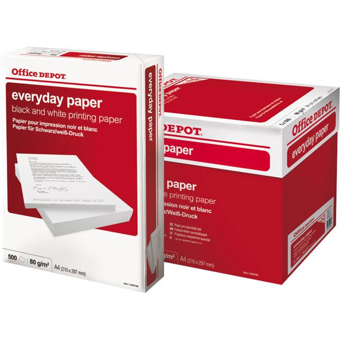 Office Depot Kopieringspapper Everyday A4 5x500/fp
