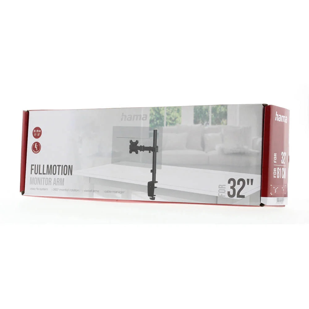 Hama XL Single Bordsfäste för Skärm 13–32"