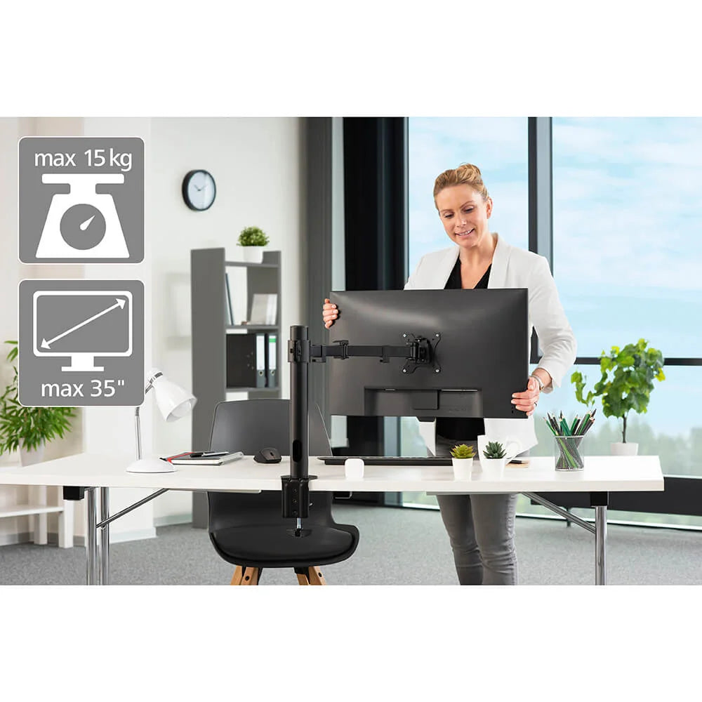 Hama XL Single Bordsfäste för Skärm 13–35"