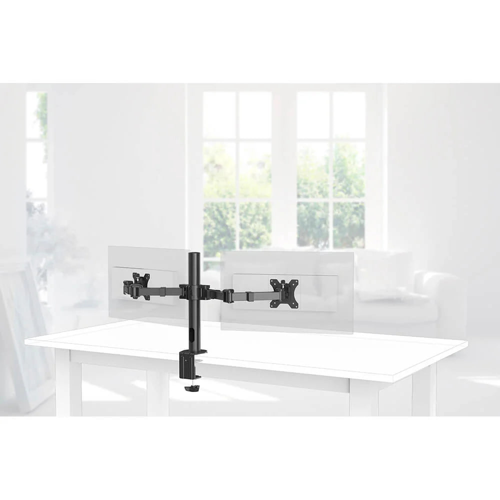 Hama XL Dubbelt Bordsfäste för Skärmar 13–35"