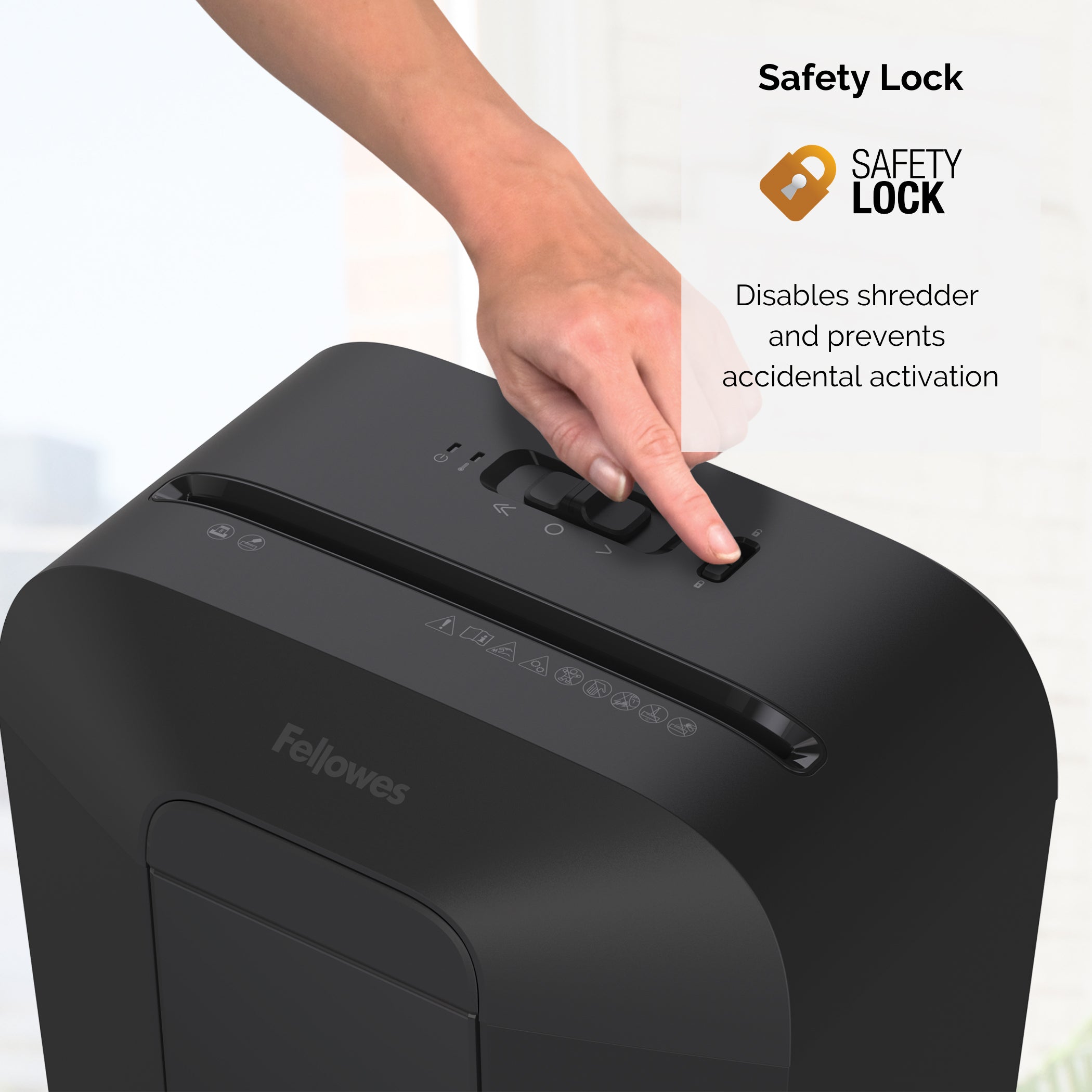 Fellowes Dokumentförstörare LX45 P-4 Cross-Cut