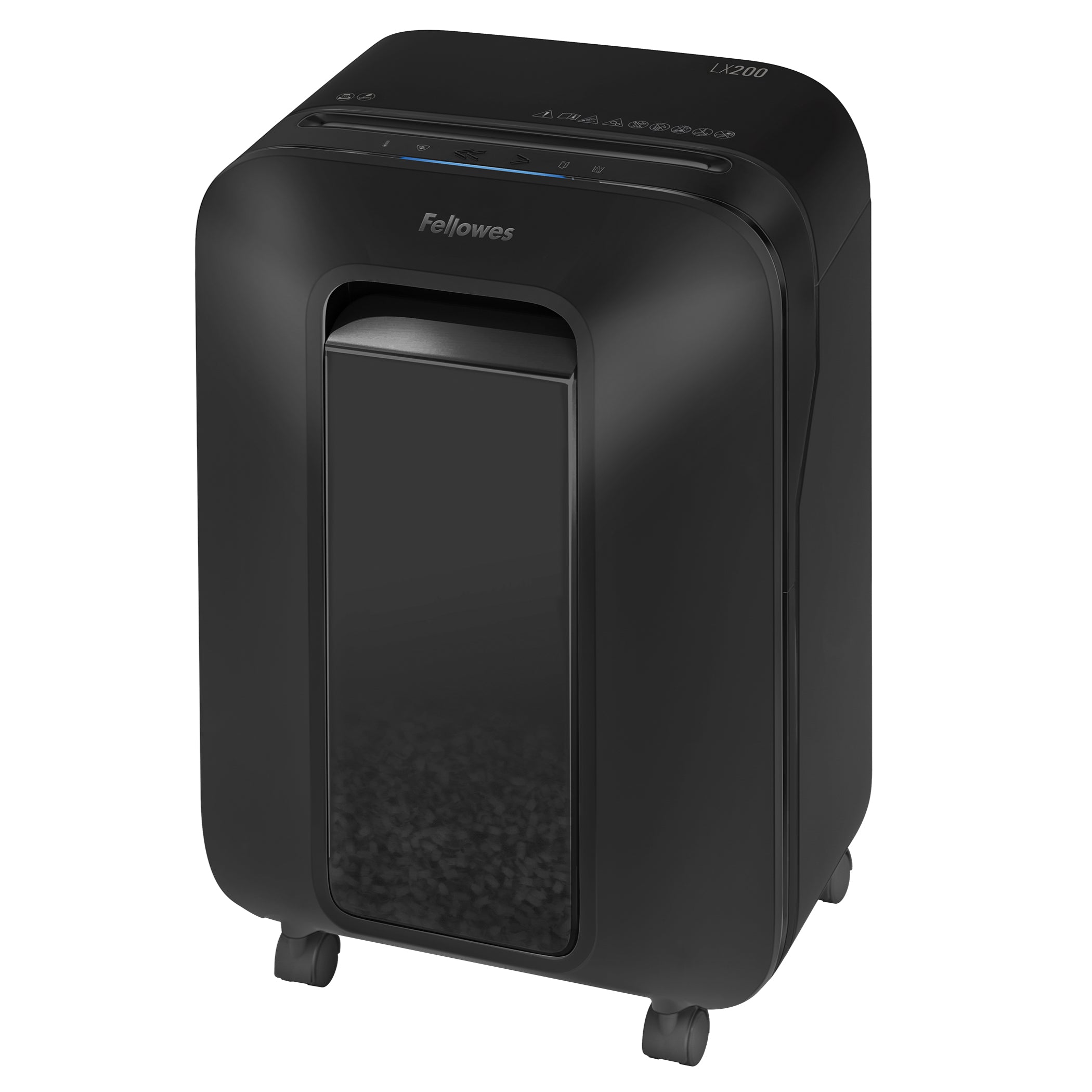 Fellowes Dokumentförstörare LX200 Svart P-4 Mini-Cut