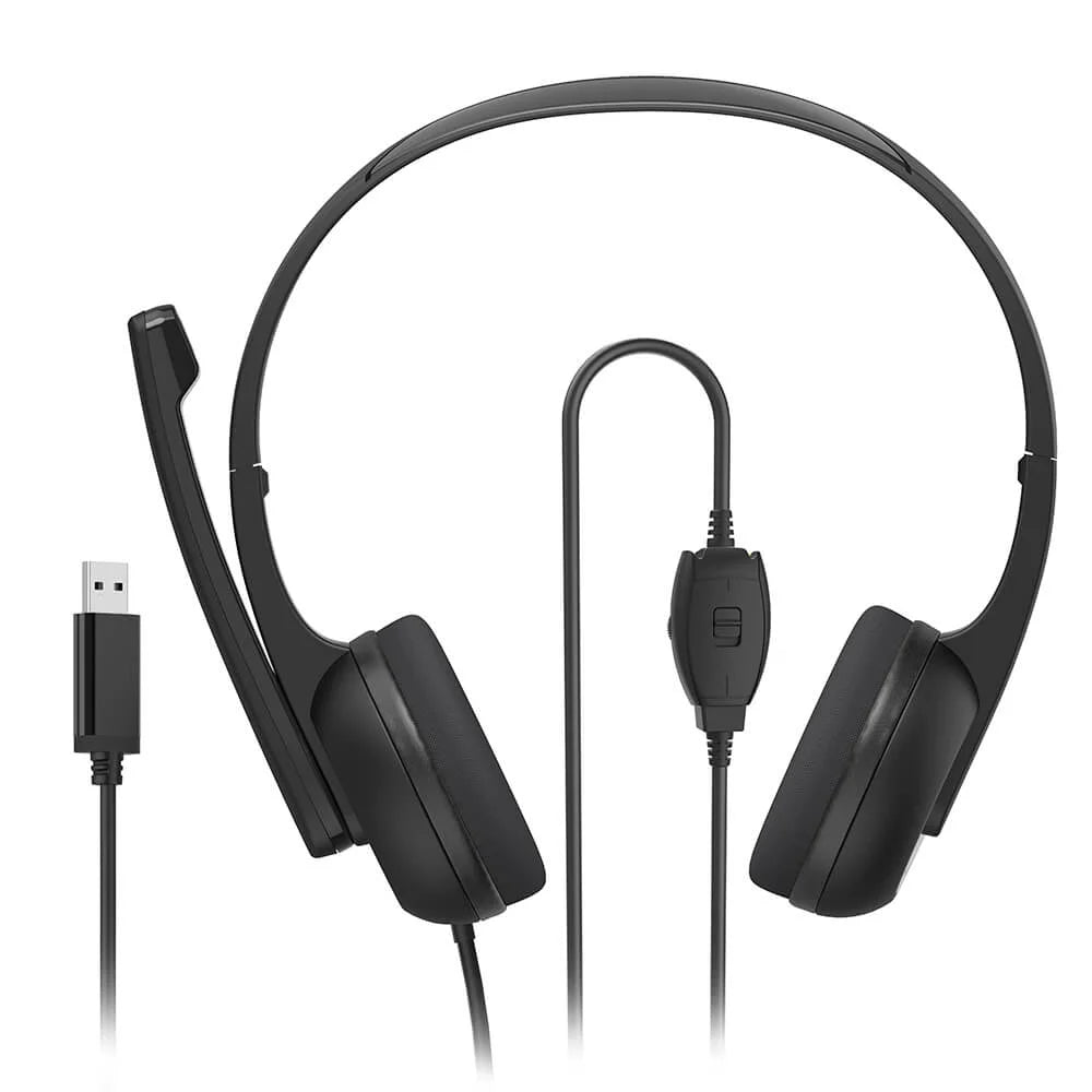 Hama Headset On-Ear NHS-USB250 V2 | Svart