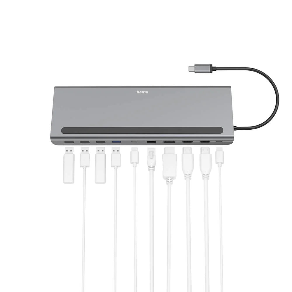 Hama Dockningsstation USB-C 10 portar