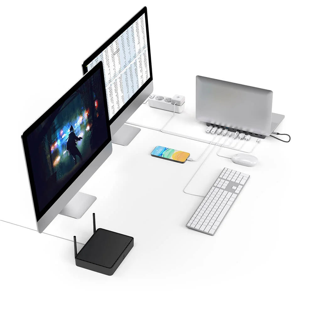 Hama Dockningsstation USB-C 10 portar