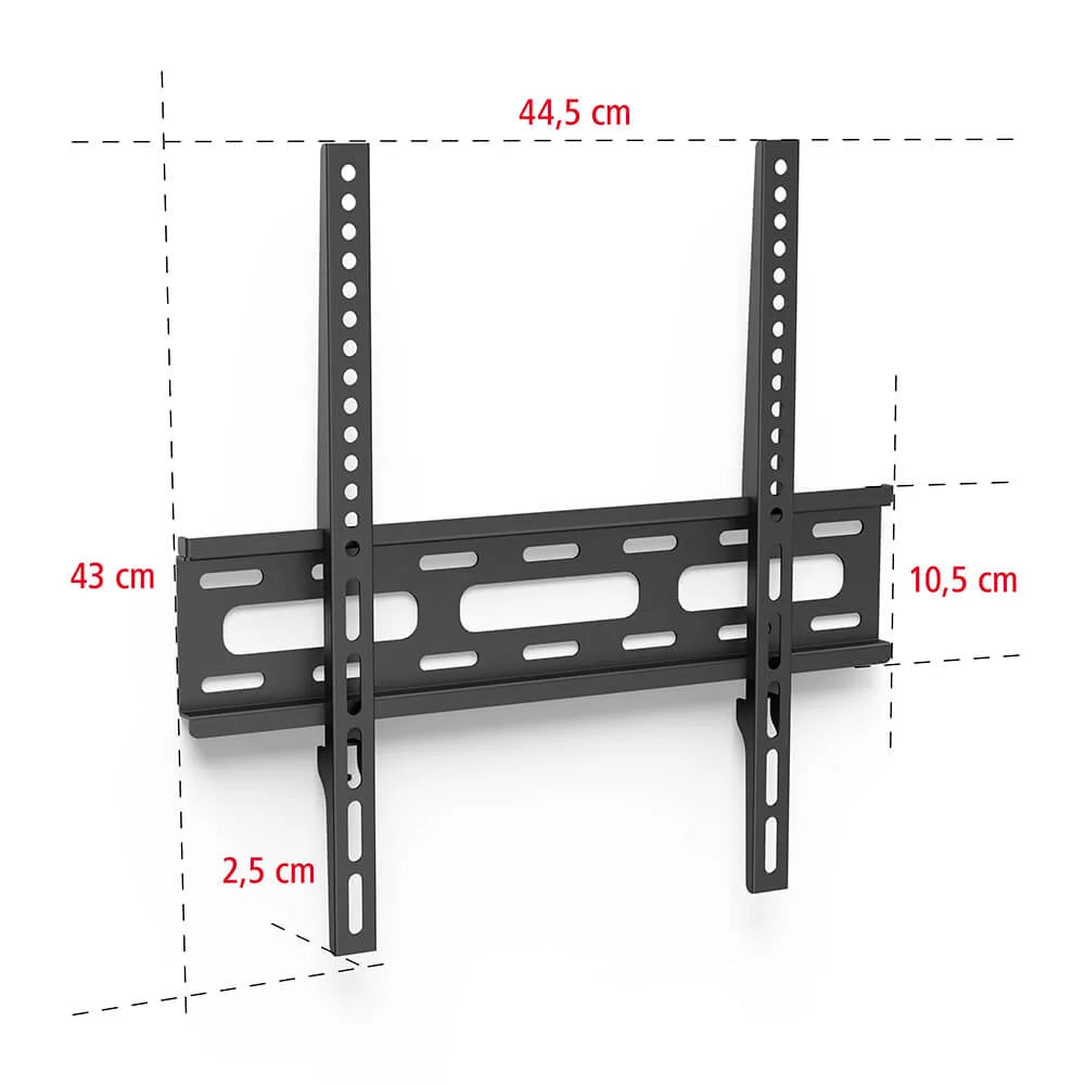 Hama Fixed Väggfäste för TV 32–75" Svart