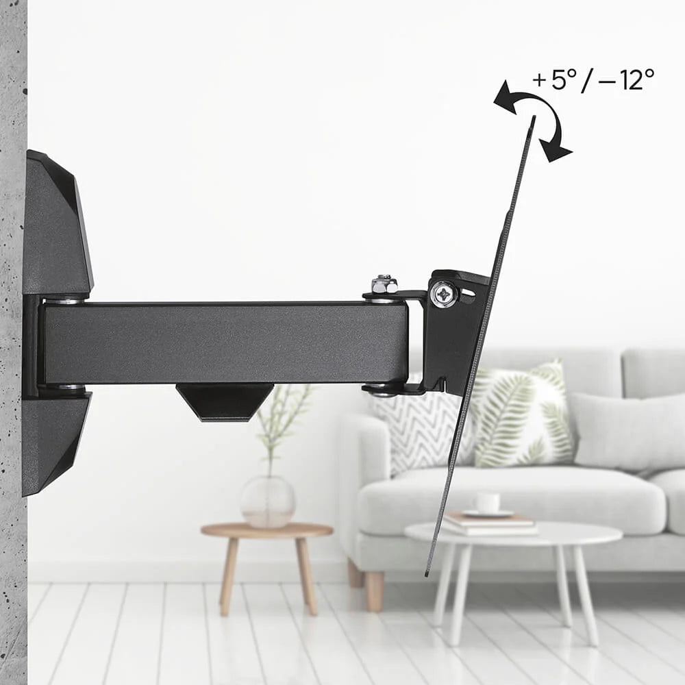 Hama TV Väggfäste Fullmotion 19-48" Svart 2-led