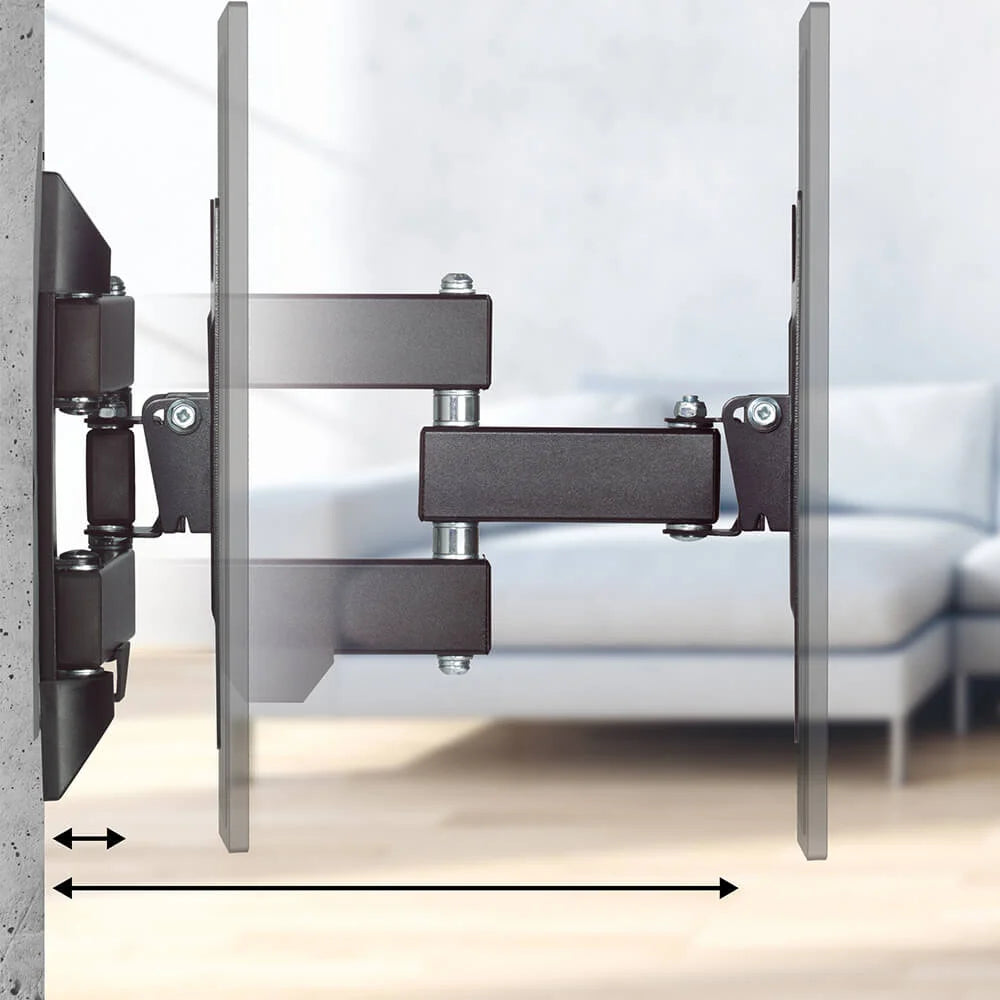 Hama Fullmotion Väggfäste för TV 19–48", 3 Led