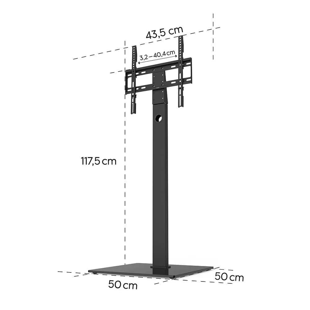 Hama Golvstativ för TV 32–65" Svart