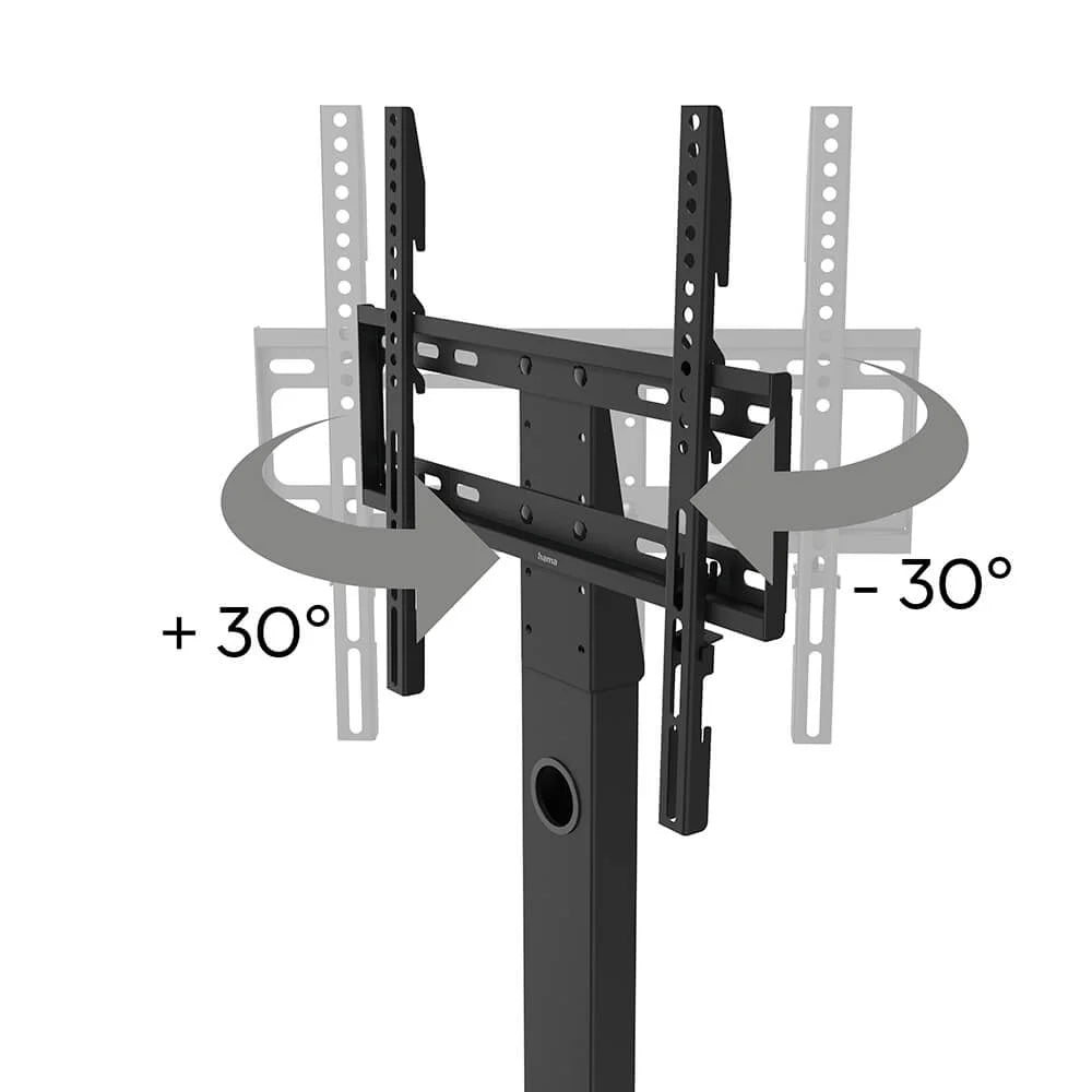 Hama Golvstativ för TV 32–65" Svart