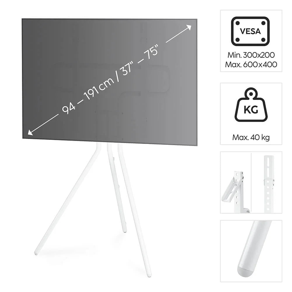 Hama Fixed Väggfäste för TV 19–48" Svart