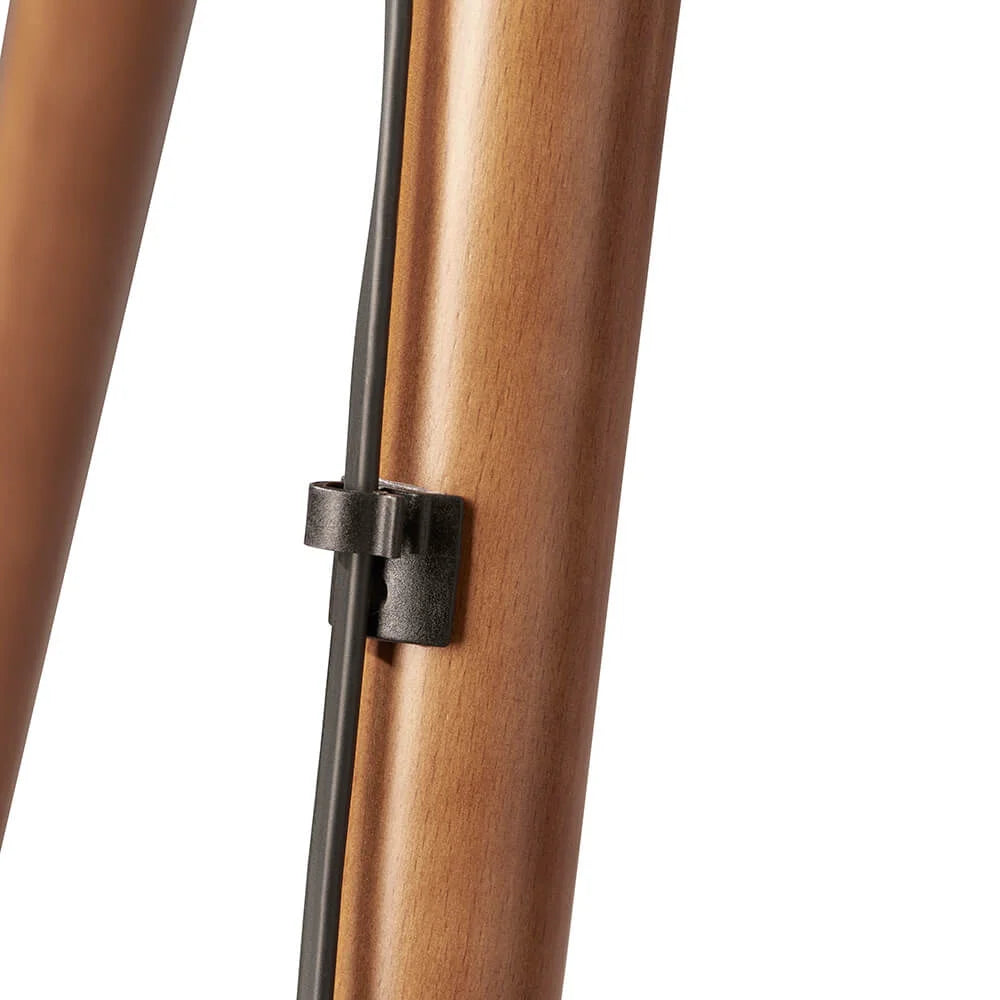Hama TV-Golvstativ Design 32–65" Bokträ