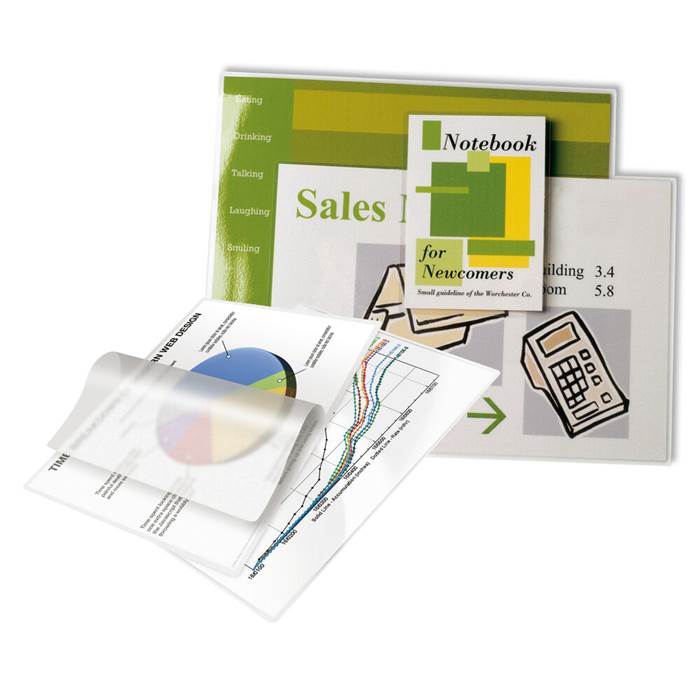 Lamineringsfickor A4 100 mikron 100/fp