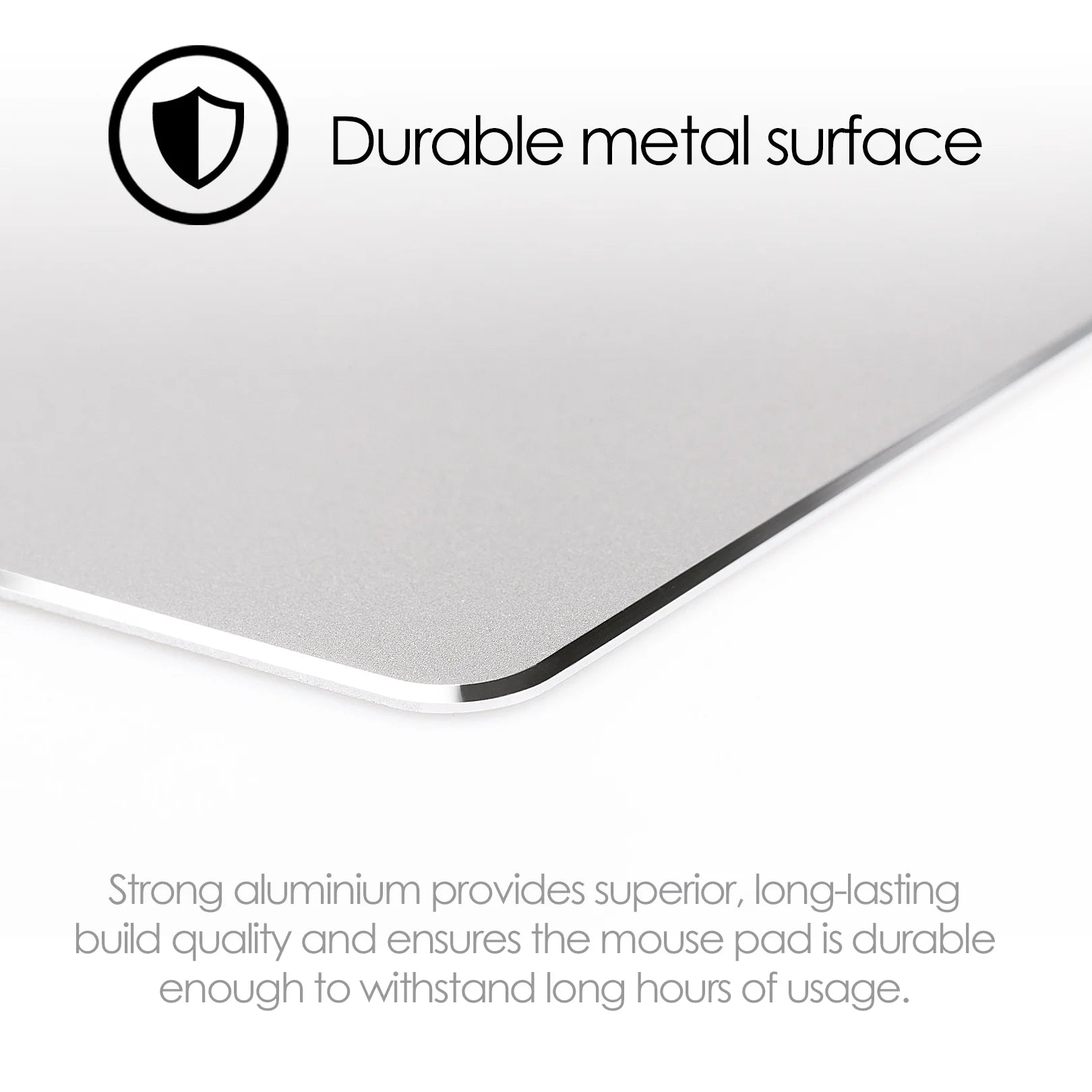 Desire2 Musmatta Premium Aluminium Rektangulär Silver