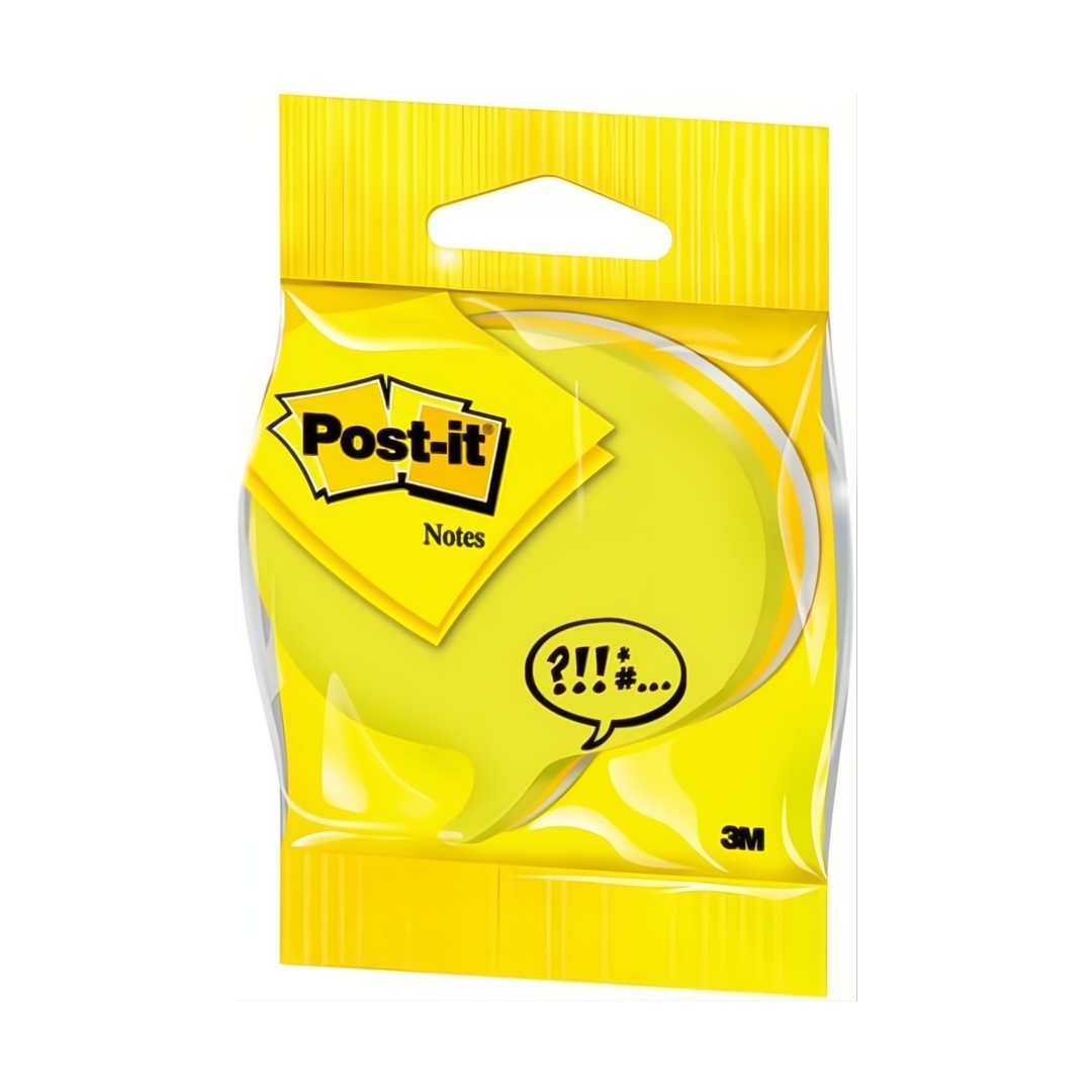 Post-It Notisar Pratbubbla 70x70mm 3/fp