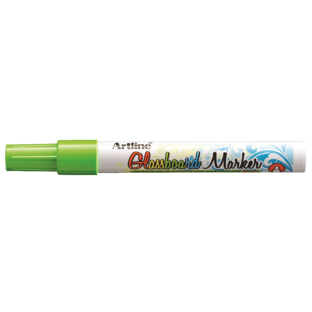 Artline Glassboard Marker 2,0mm Ljusgrön 12/fp