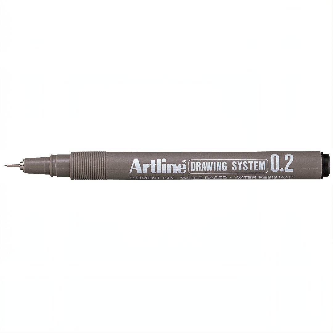 Artline EK232 Fineliner 0,2mm Svart 12/fp