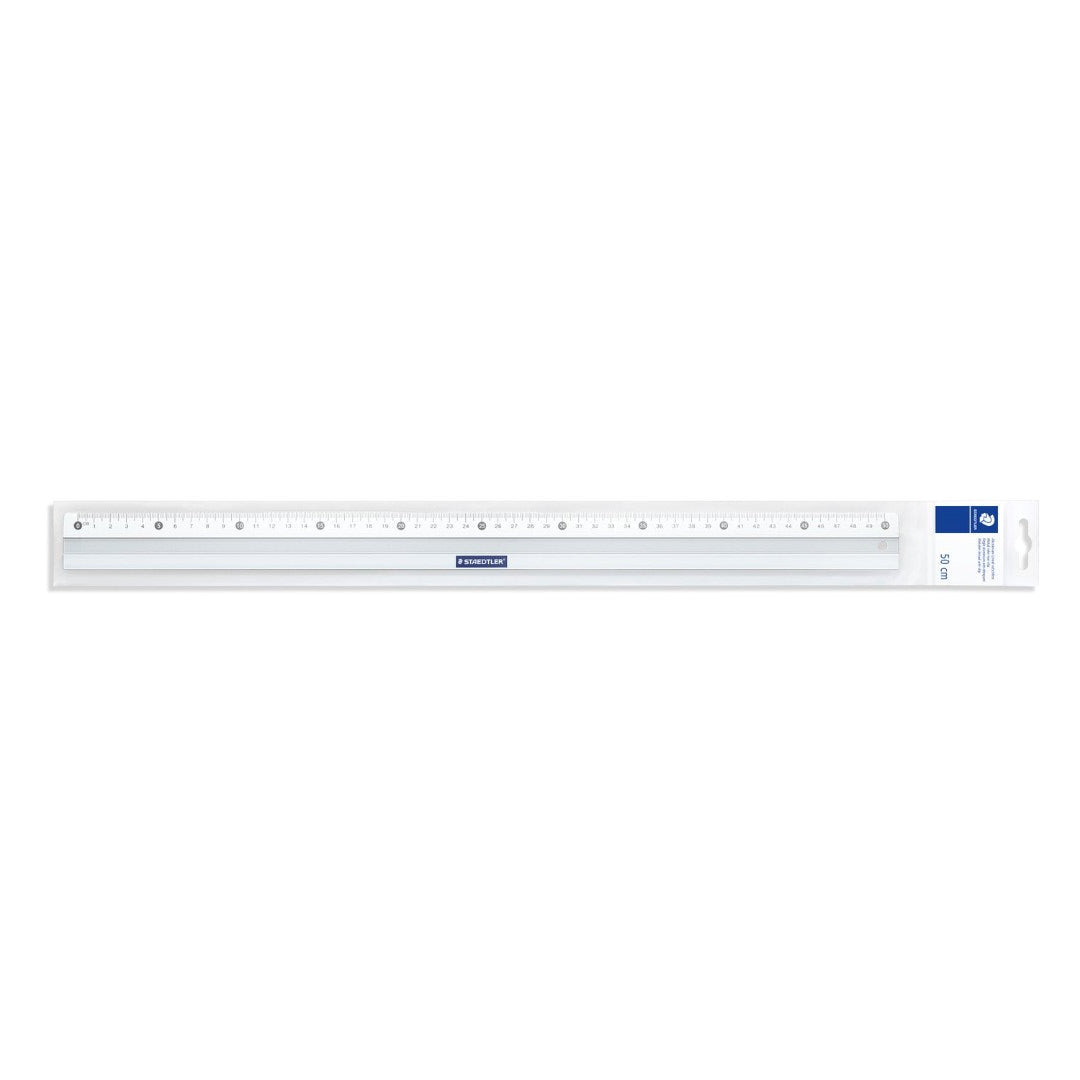 Staedtler Linjal Aluminium med Glidstopp 50cm