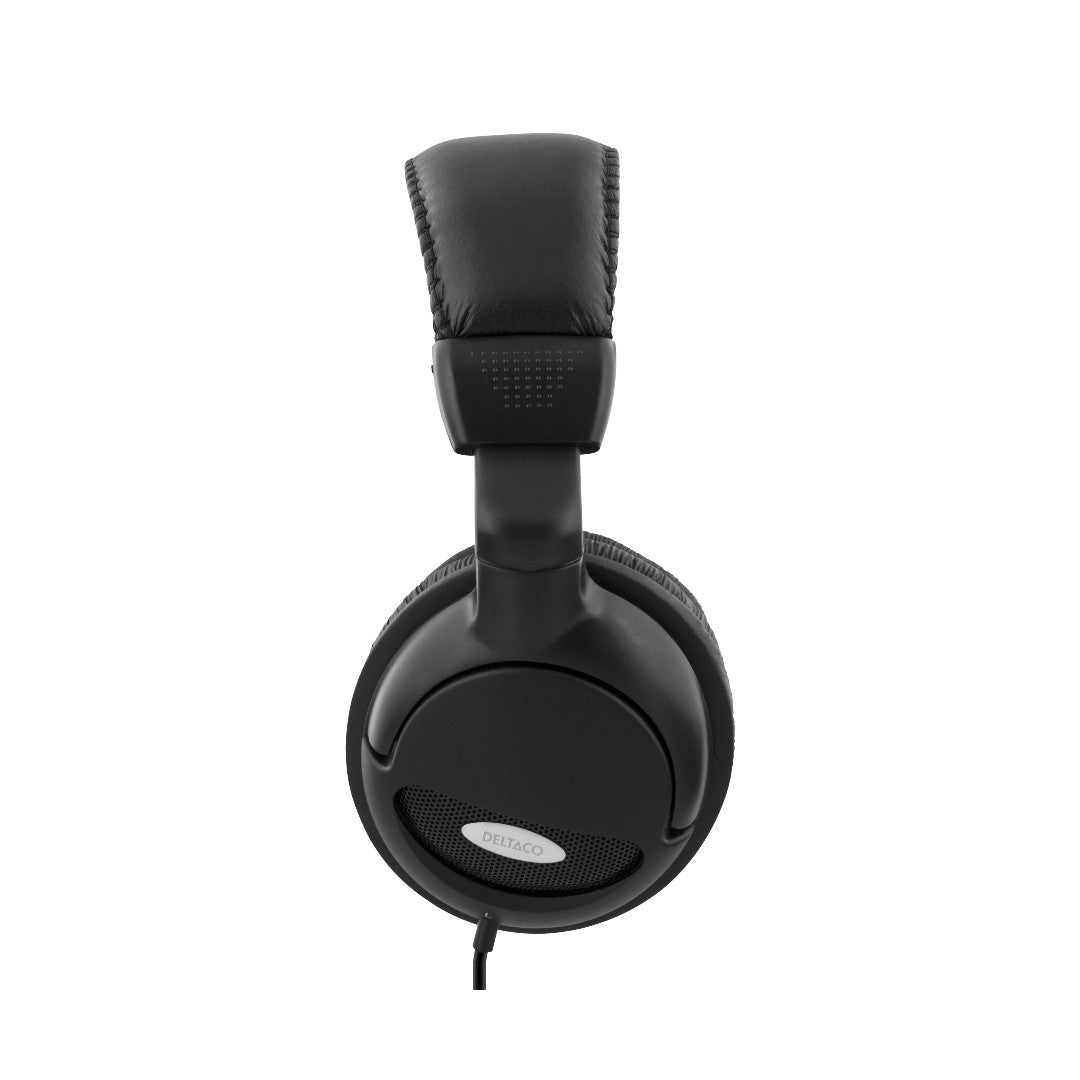 Deltaco Hörlurar Over-Ear HL-8 Svart
