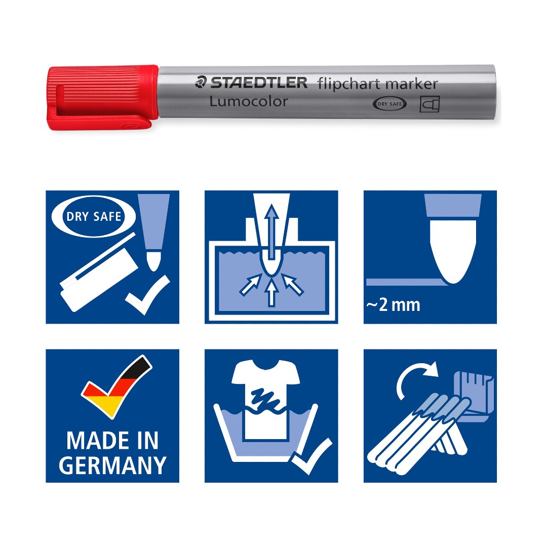 Staedtler Blädderblockspenna Lumocolor 8/fp