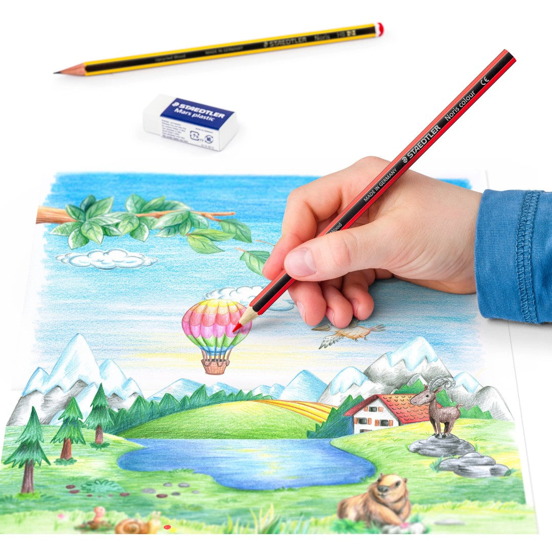 Staedtler Färgblyertspenna Noris Bonuspack 14/fp