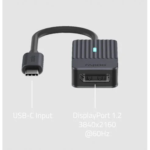 Rapoo Adapter USB-C till DisplayPort