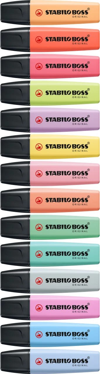 Stabilo Överstrykningspenna Original Rosa, 10/fp