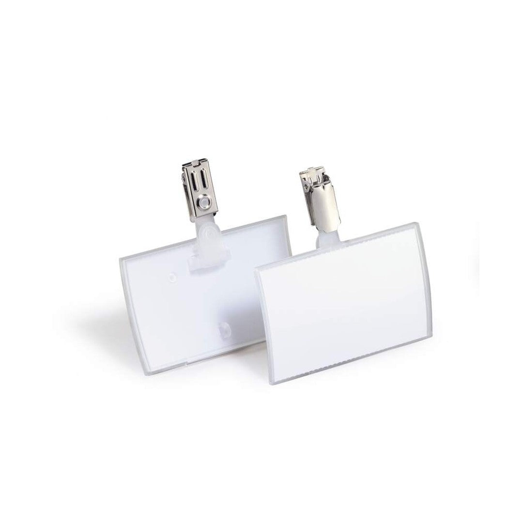 Durable Namnskylt 54x90 med clips 25/fp