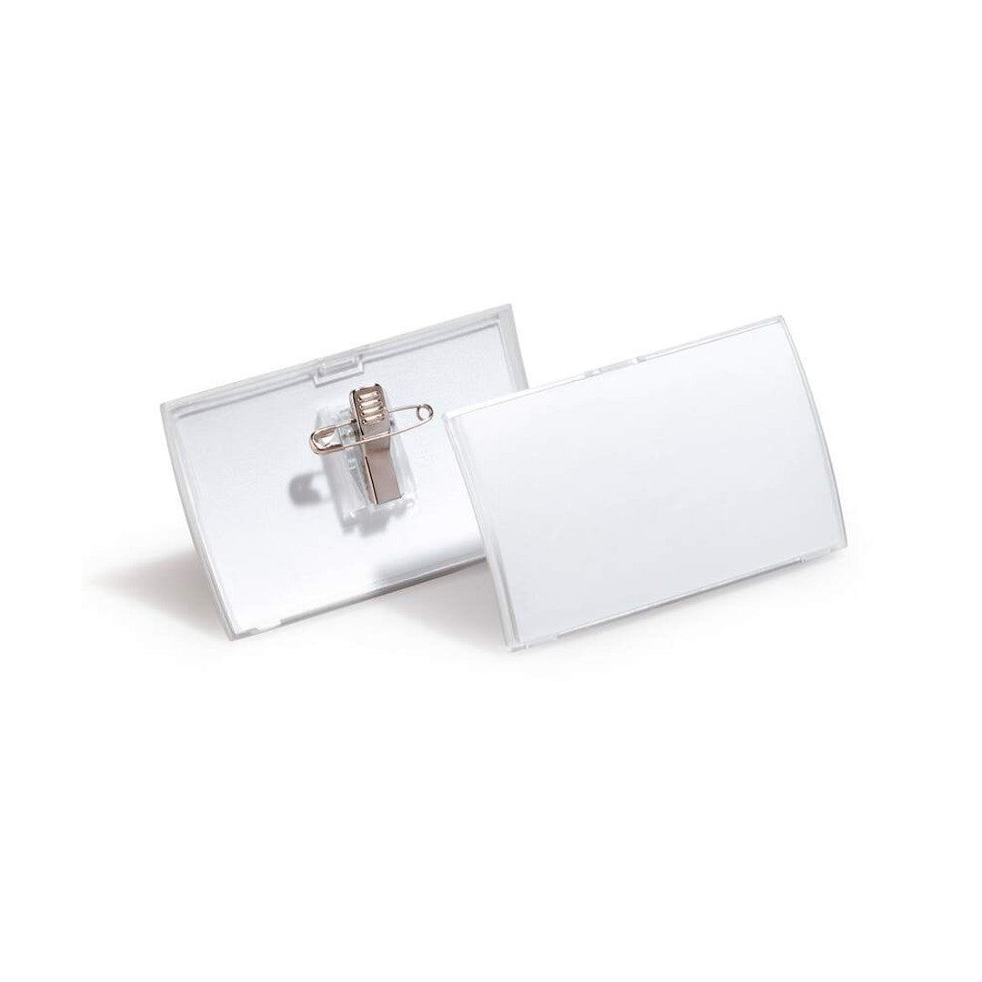 Durable Namnskylt Clic Fold 90x54 mm 25/fp