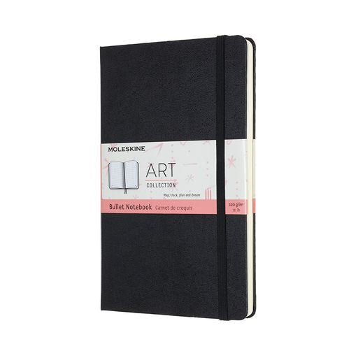 Moleskine Anteckningsbok Art Bullet Large Svart