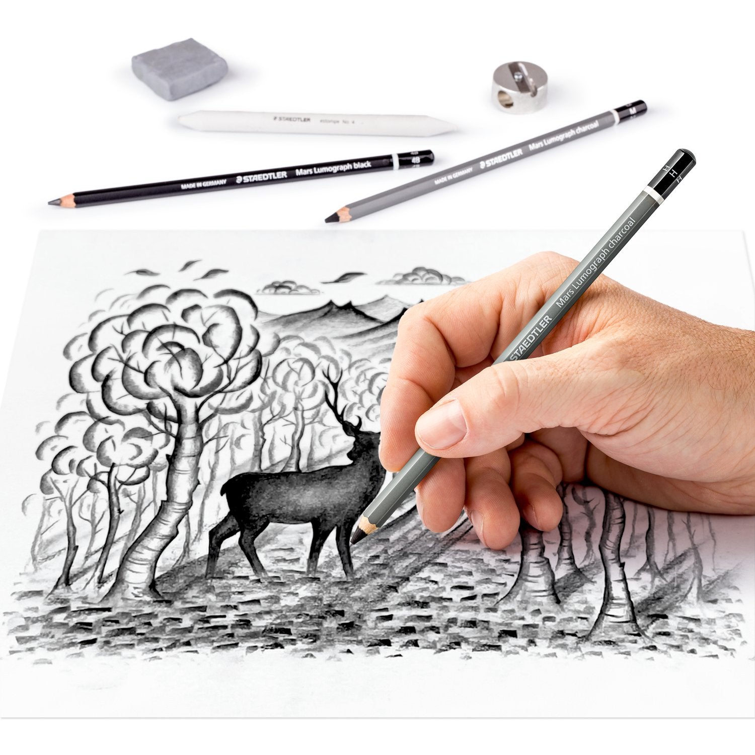 Staedtler Skisset Kol 12/fp