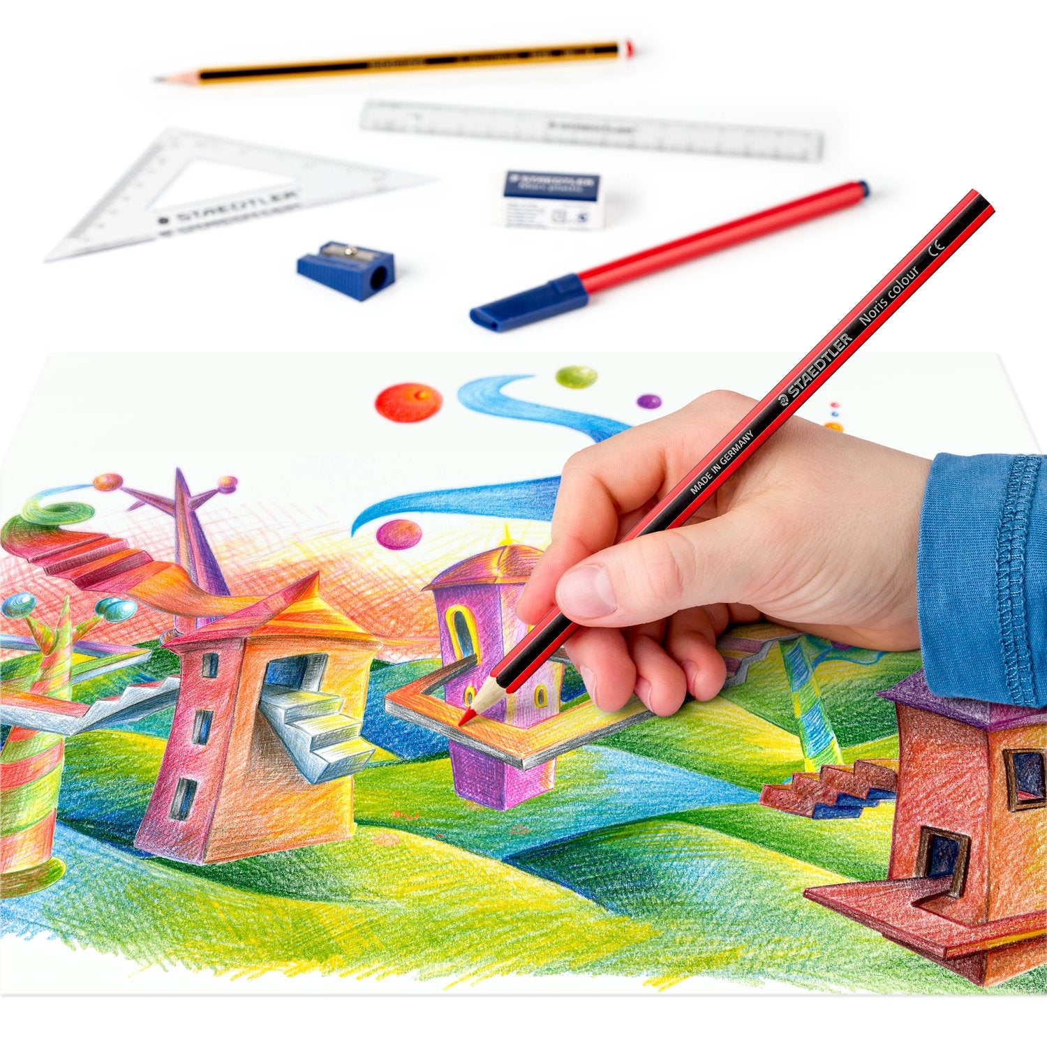 Staedtler Färgblyertspenna Noris Colour Set 12/fp