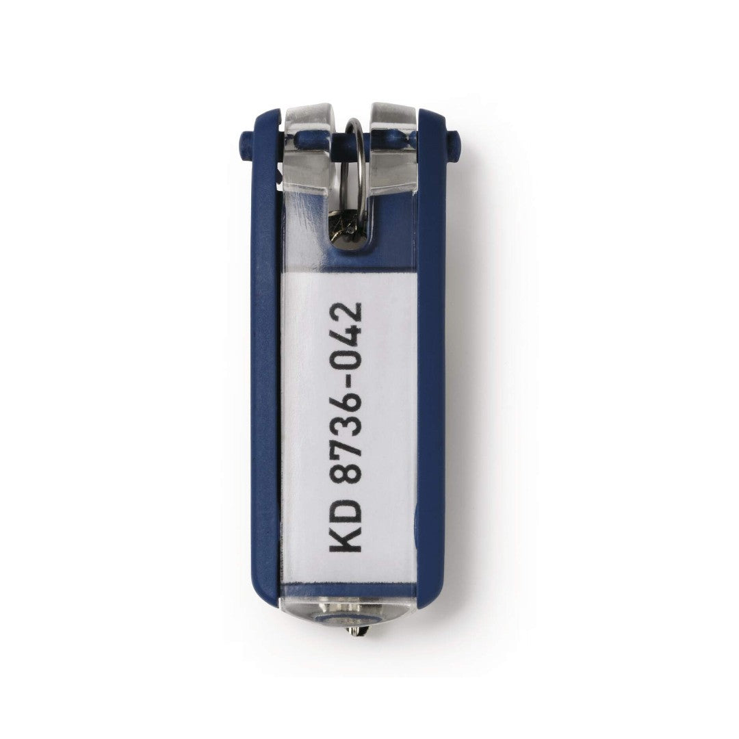 Durable Nyckelbricka Key Clip Blandade färger 6/fp