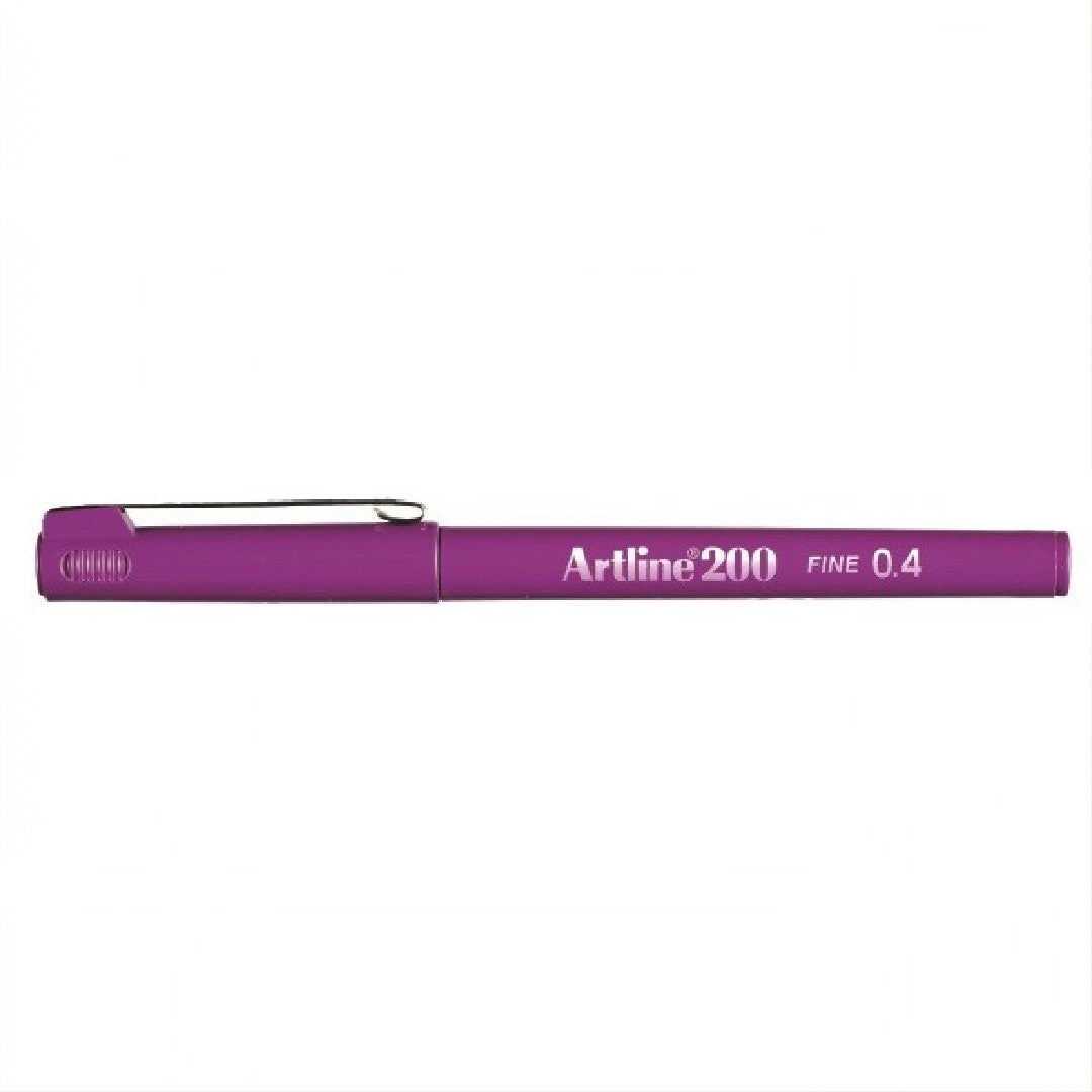 Artline Fineliner 200 Fine 0,4mm Lila 12/fp