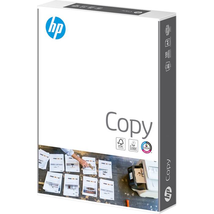HP Kopieringspapper Copy A4 80g Ohålat 5x500/fp