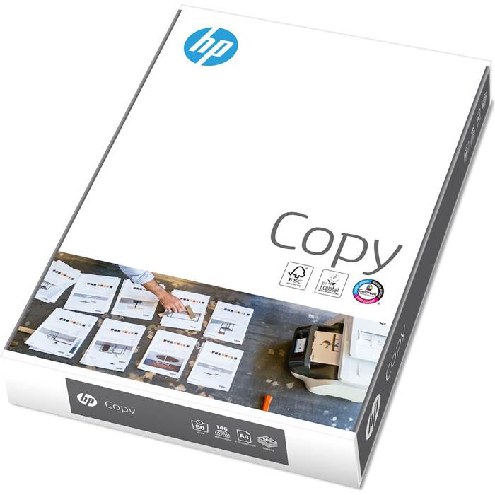 HP Kopieringspapper Copy A4 80g Ohålat 5x500/fp