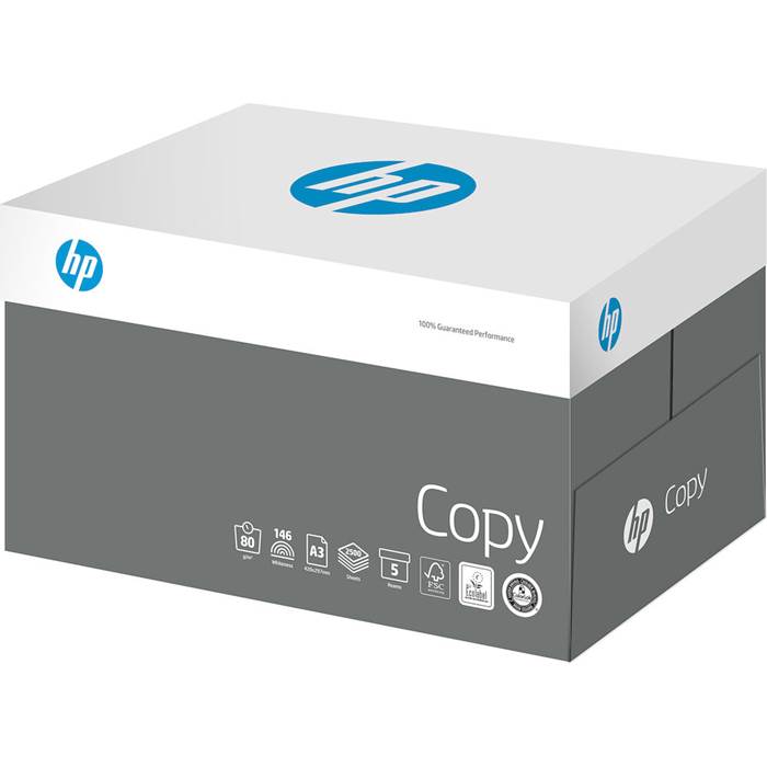 HP Kopieringspapper Copy A3 80g 5x500/fp