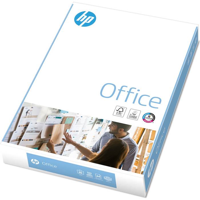 HP Kopieringspapper Office A4 80g Ohålat 5x500/fp