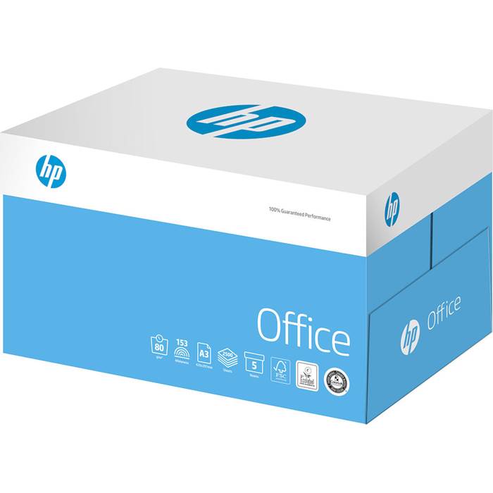 HP Kopieringspapper Office A3 80g 5x500/fp