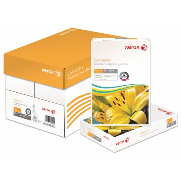 Xerox Kopieringspapper Colotech+ A3 100g 4x500/fp