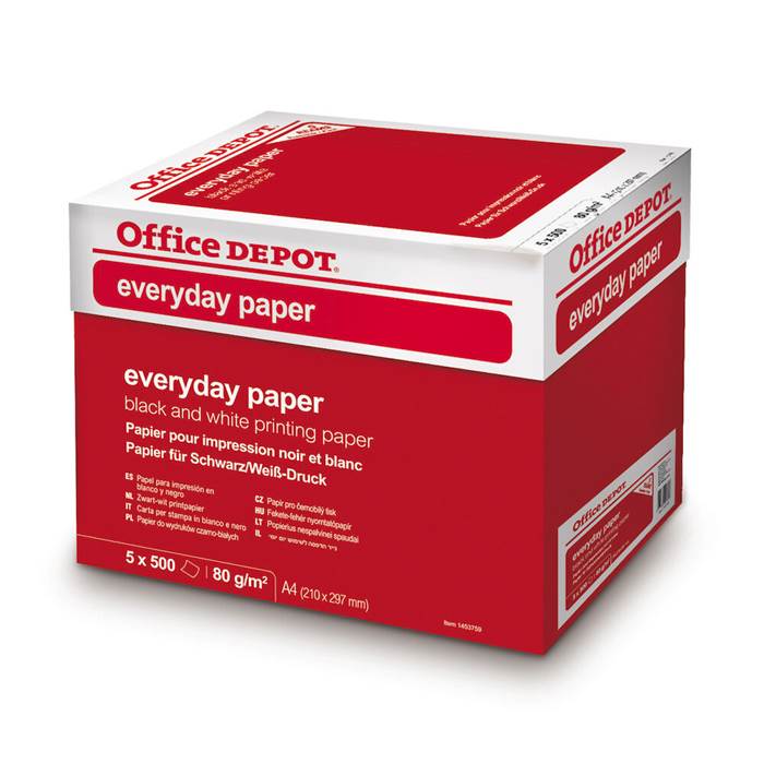Kopieringspapper Everyday A4 80g 2500/krt