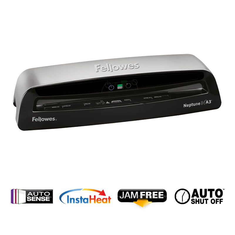 Fellowes Lamineringsmaskin Neptune 3 A3 Silver/Svart