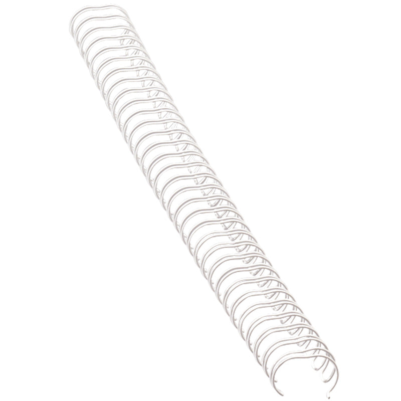 Fellowes Spiralrygg A4 Metall 34 Ringar 12mm Vit 100/fp
