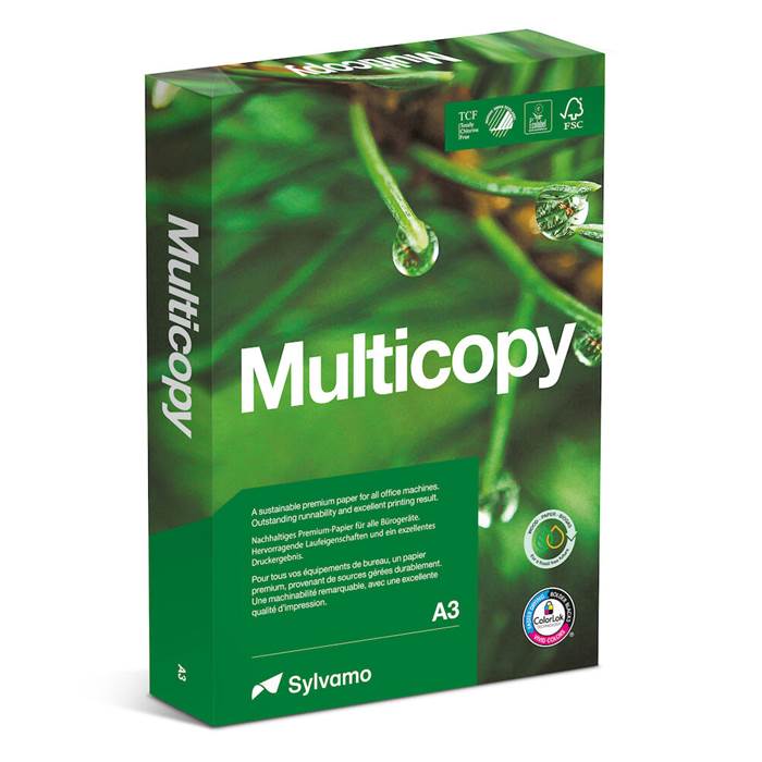 Multicopy Kopieringspapper A3 80g 500/fp