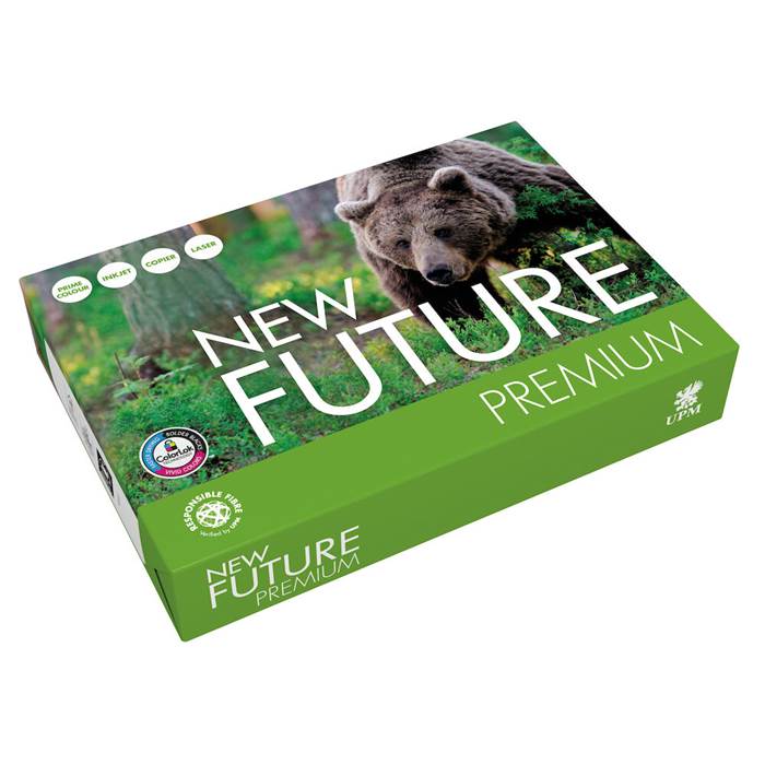 New Future Kopieringspapper Premium A4 80g Ohålat 5x500/fp