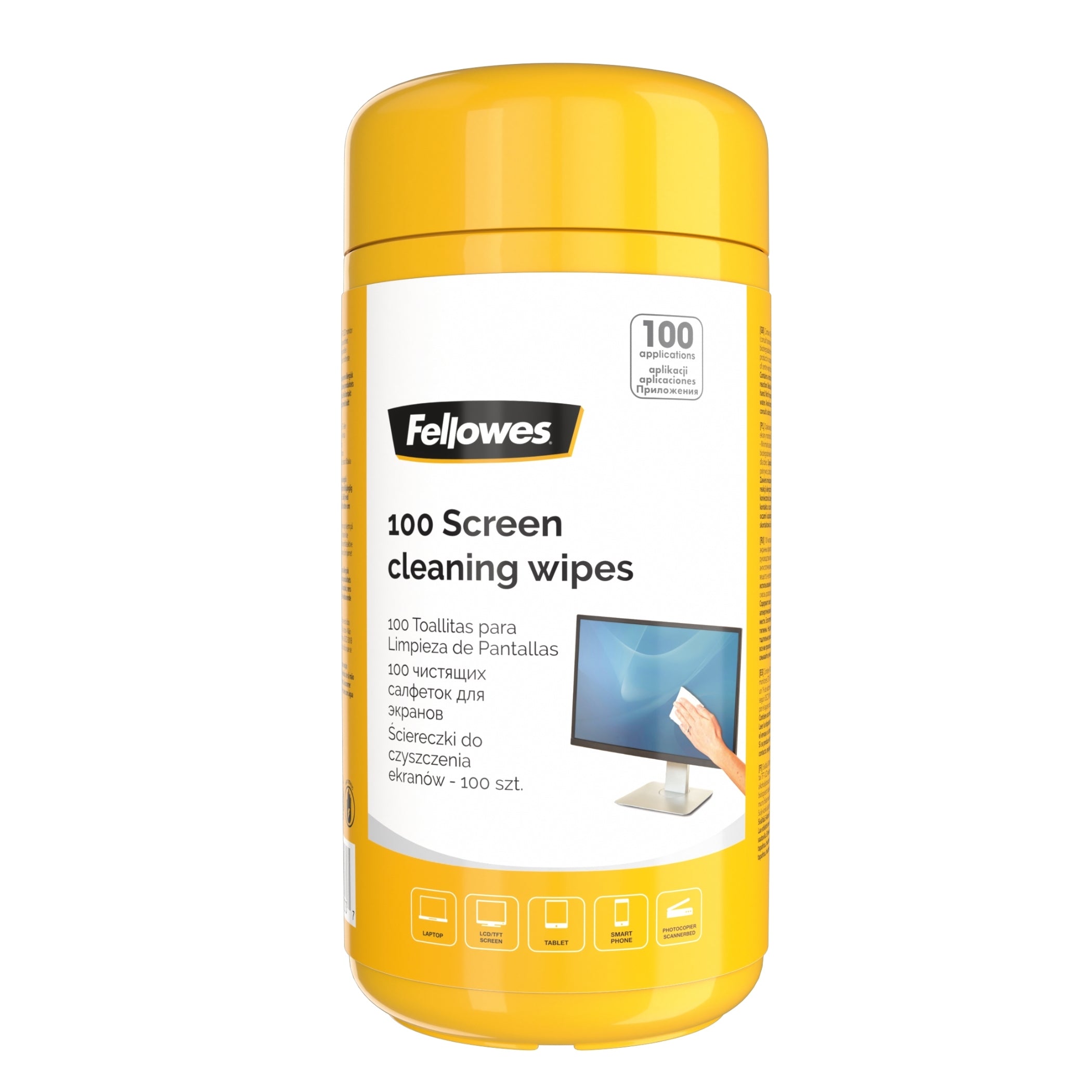 Fellowes Rengöringsdukar Skärm 100/fp