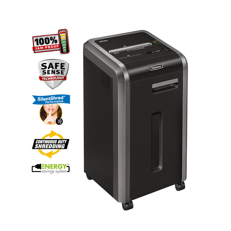 Fellowes Dokumentförstörare Powershred 225Mi Mikrostrimlande P-5, 60L