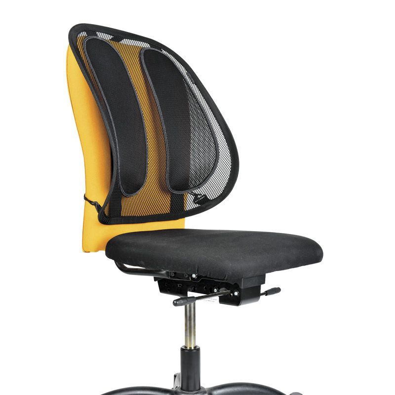 Fellowes Svankstöd Mesh Svart