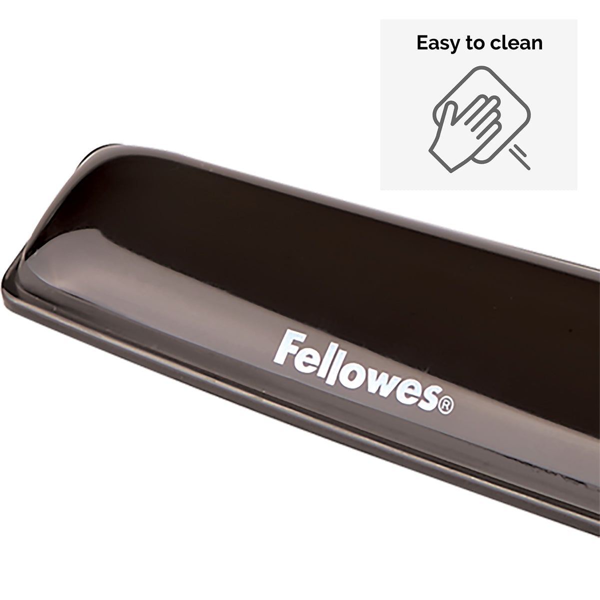 Fellowes Handledsstöd med Gel Svart